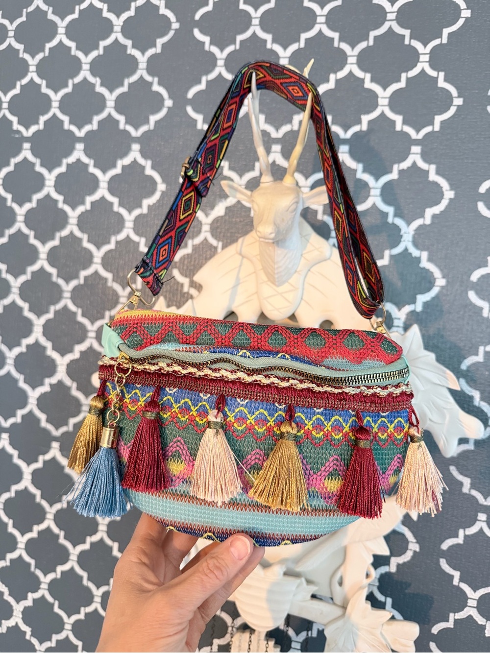 Boho Tassel Bum Bag